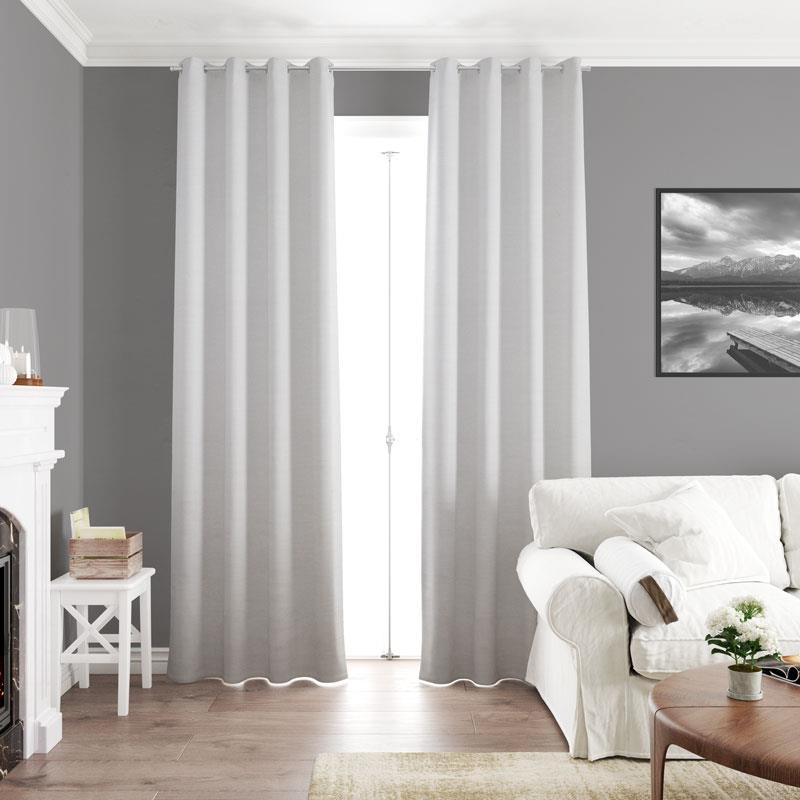 Azurite Ivory Made To Measure Curtains by Style Furnishings