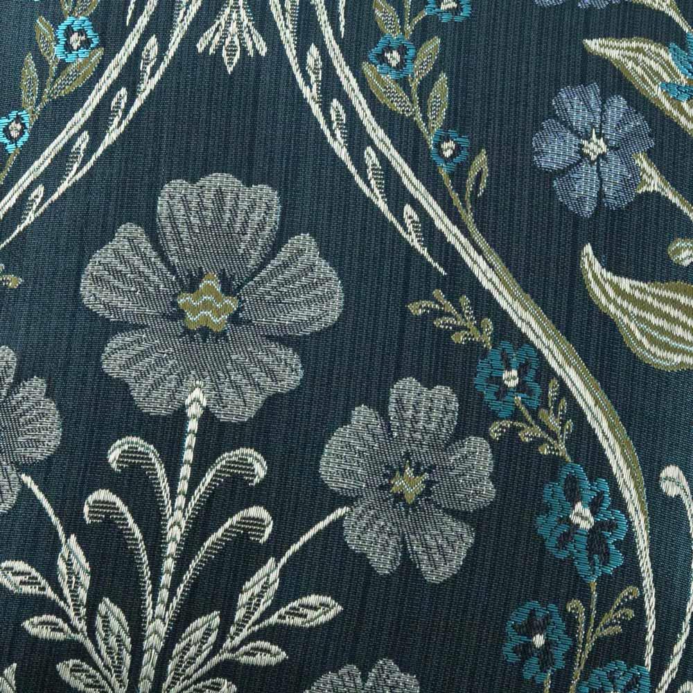 Estelle Woven Lined Eyelet Curtains by Curtina