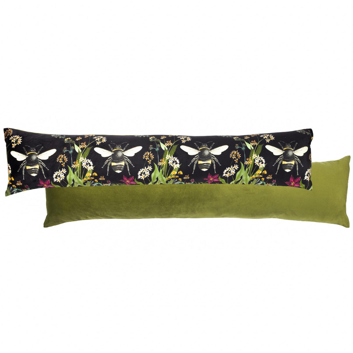 Midnight Garden Bee Draught Excluder by Wylder