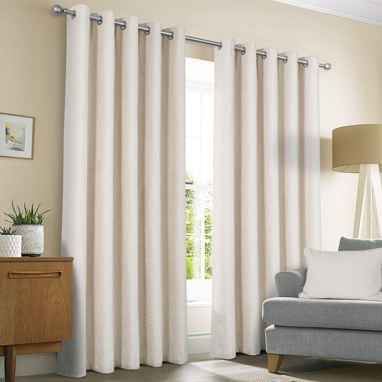 Amberley Thermal Eyelet Curtains by Sundour