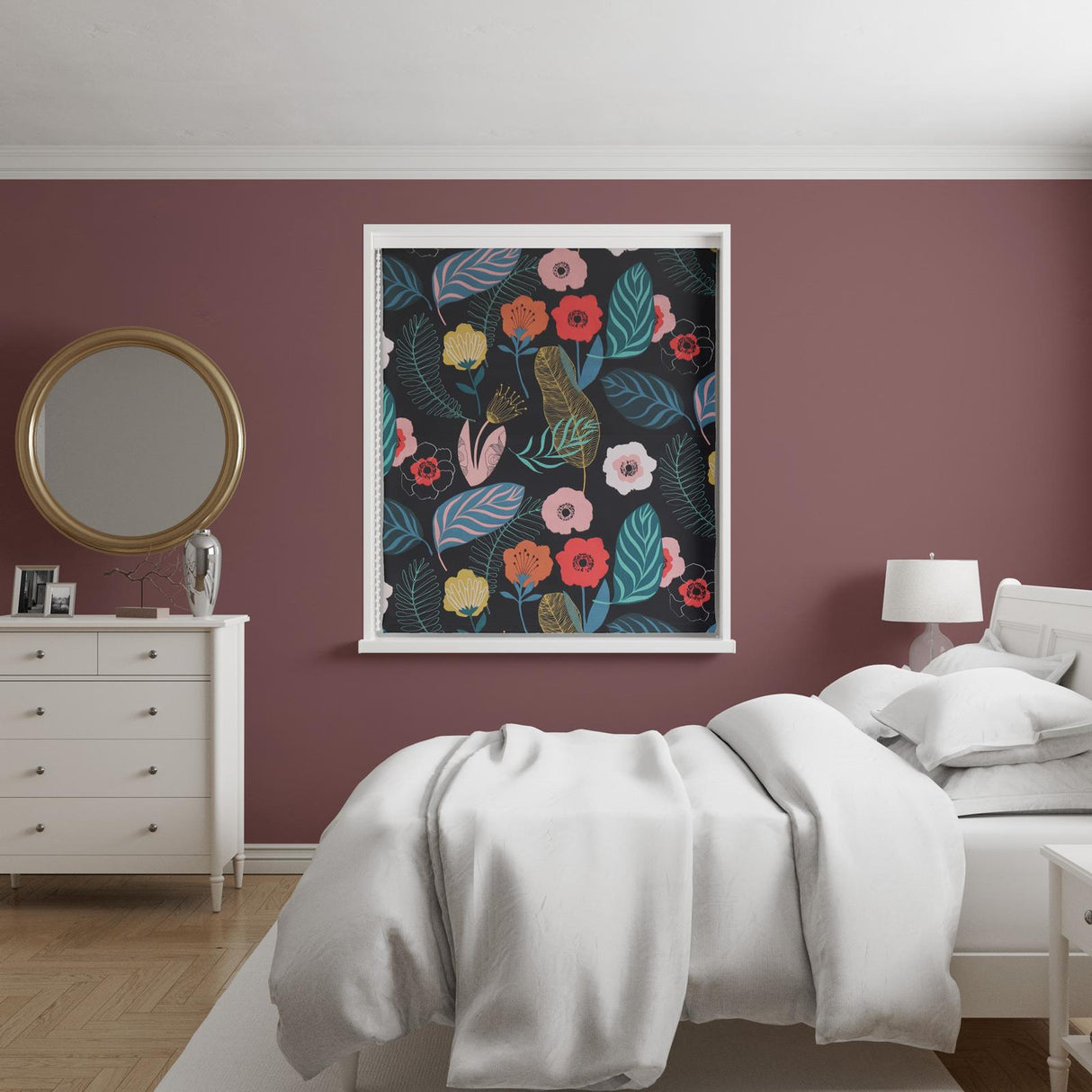 Levande Jet Made To Measure Roman Blind by Style Furnishings