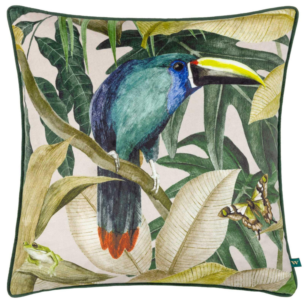 Rampha Cushion Cover 20" x 20" (50cm x 50cm) by Wylder Tropics 2