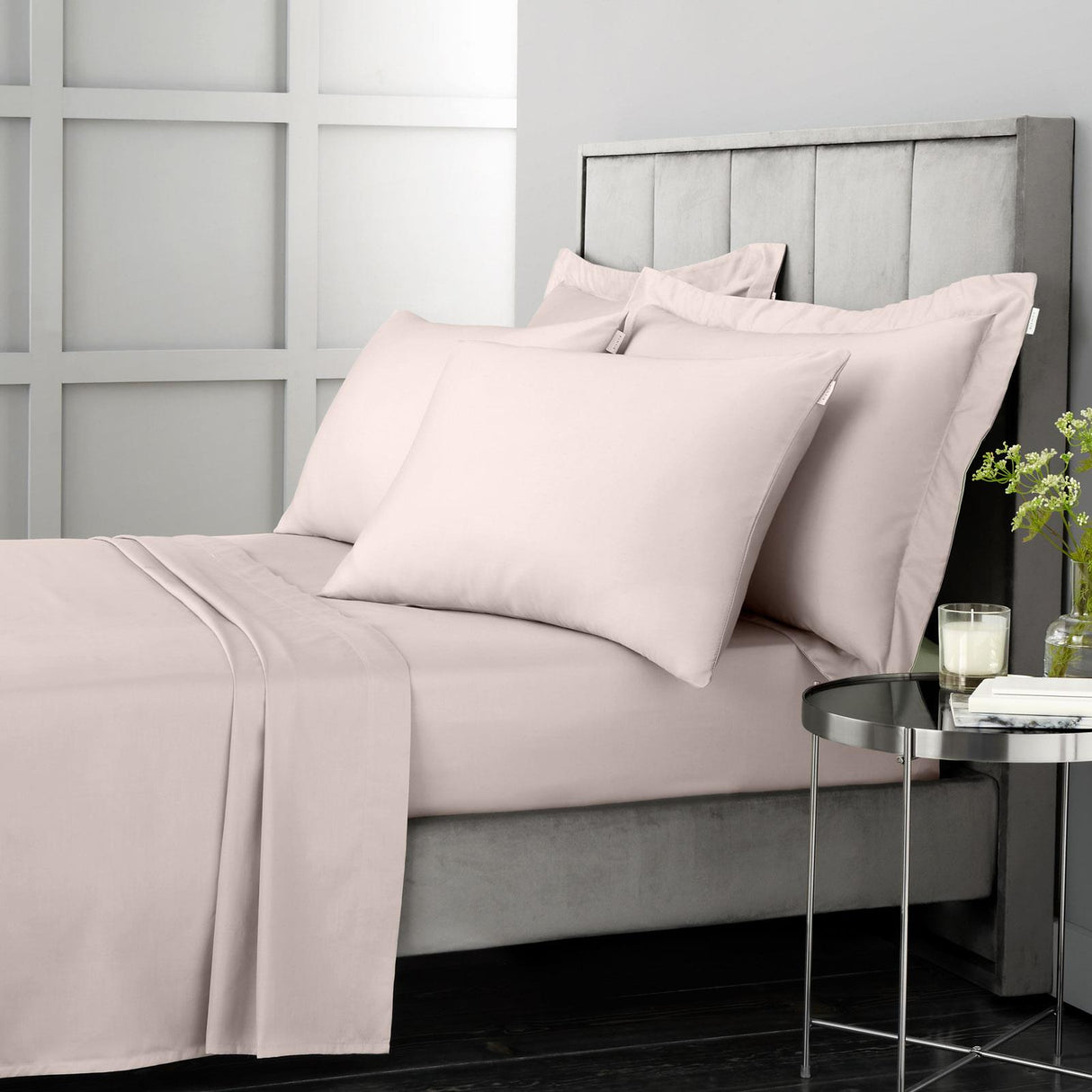 Bianca 400 Thread Count Cotton Sateen Pillowcases