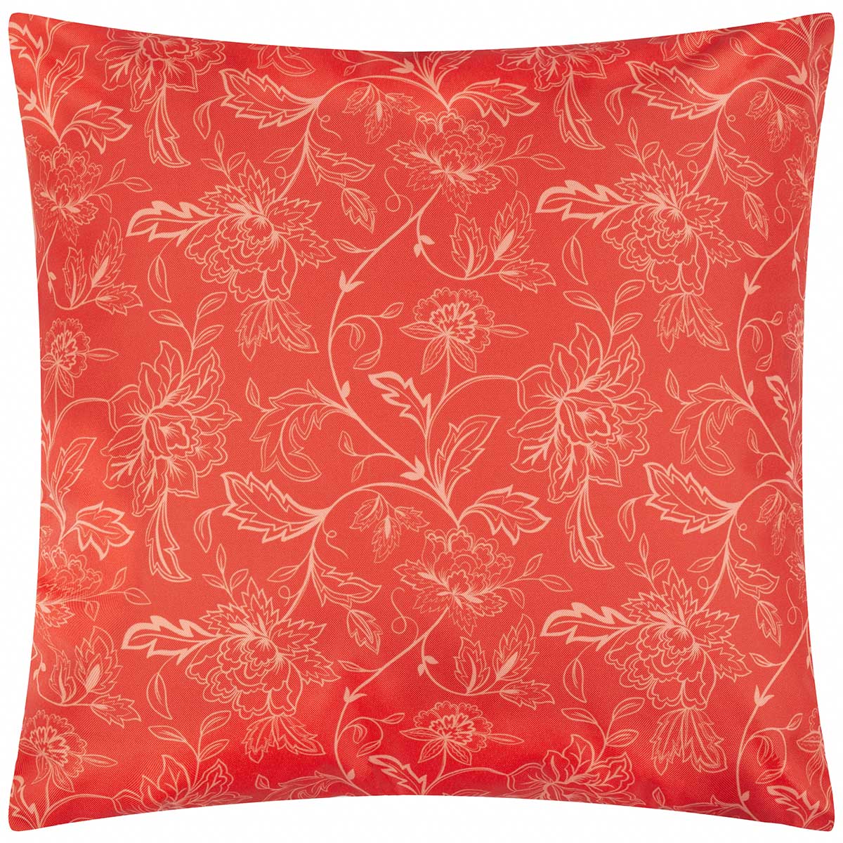 Anemone Limes Outdoor Cushion Cover / Filled Cushion 18" x 18" (45cm x 45cm) by furn. 5