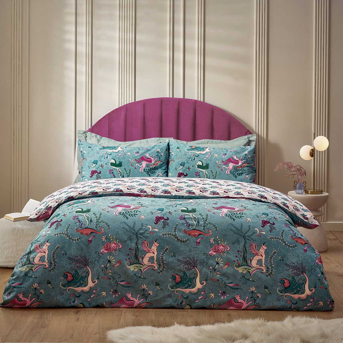 Athena Duvet Cover Set by furn.