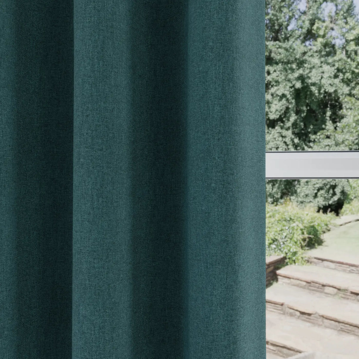 Austin Lined Blackout Eyelet Curtains by Enhanced Living