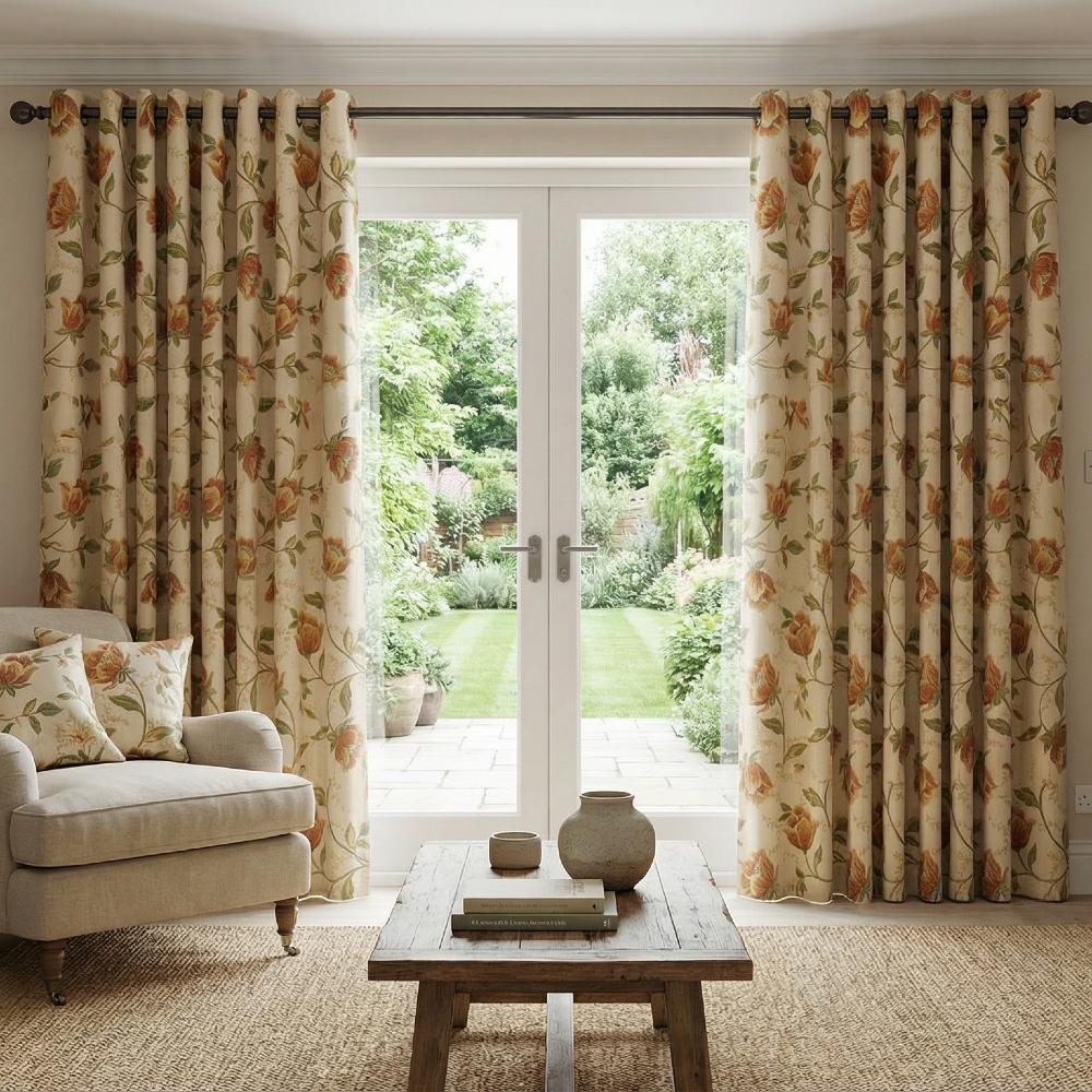 Acacia Made to Measure Curtains Natural