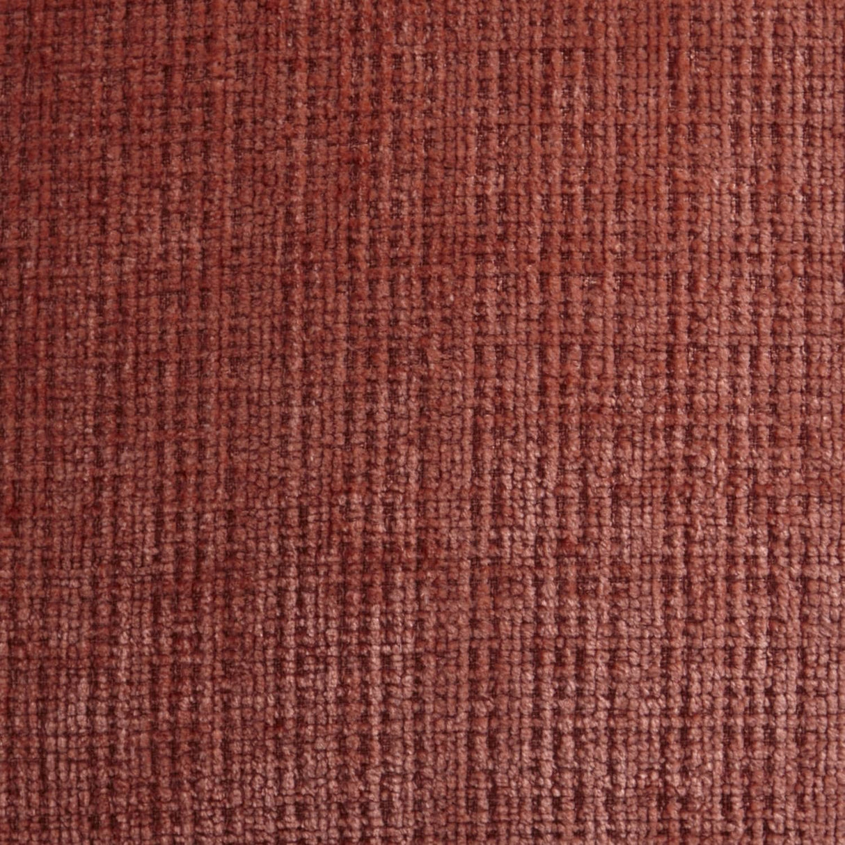 Alba Chenille Cushion Cover 43cm x 43cm (17") - Terracotta - Alba Cushion In Terracotta 43 X 43Cm 3