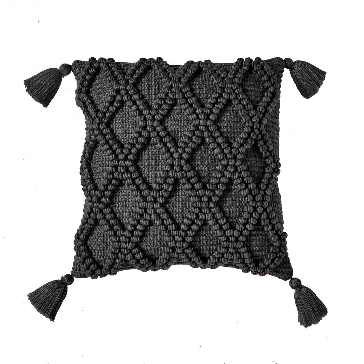 Alda Outdoor Cushion Cover 43x43cm 17x17" - Black - Alda Outdoor Cushion In Black 43 X 43Cm 2