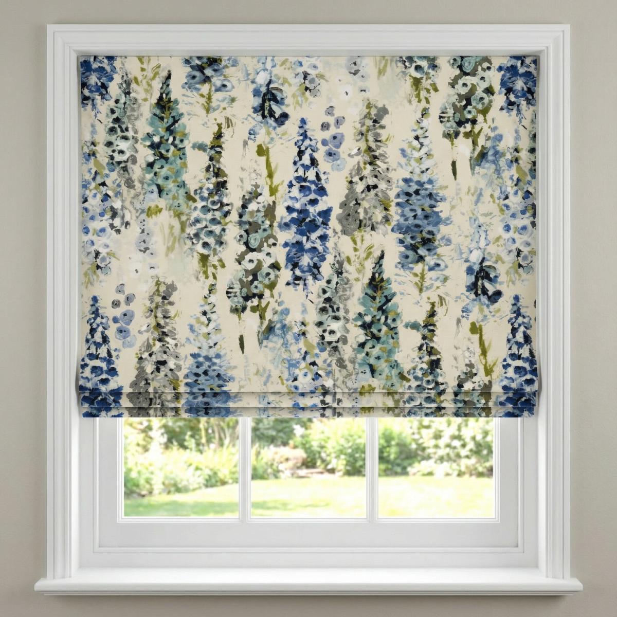 Alderley Made to Measure Roman Blind Blue