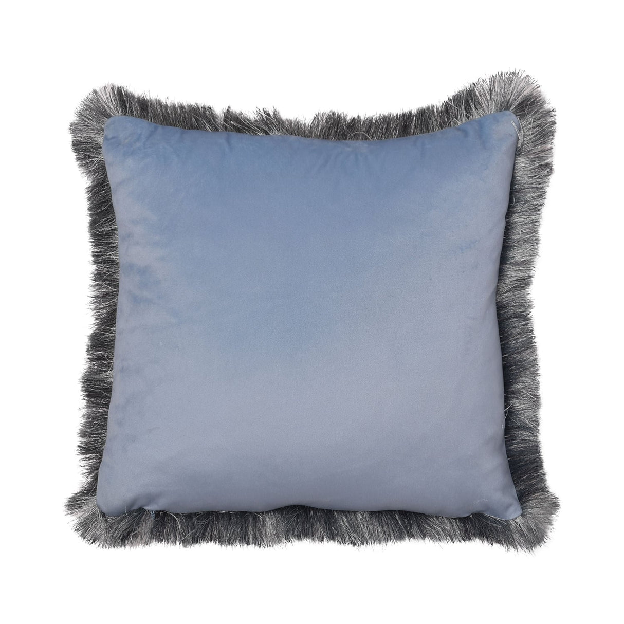 Alexia Velvet Filled Cushion - Alexia Cushion In Blue 43 X 43Cm 3