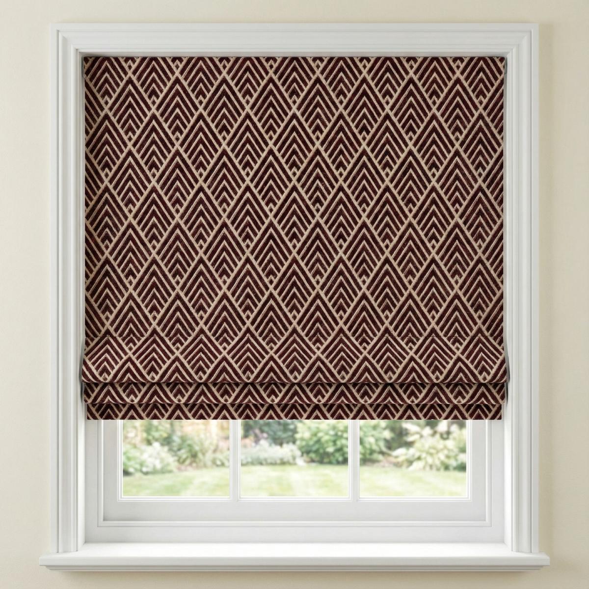 Asana Made to Measure Roman Blind Wine