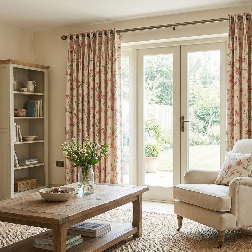 Ashley Made to Measure Curtains Pink