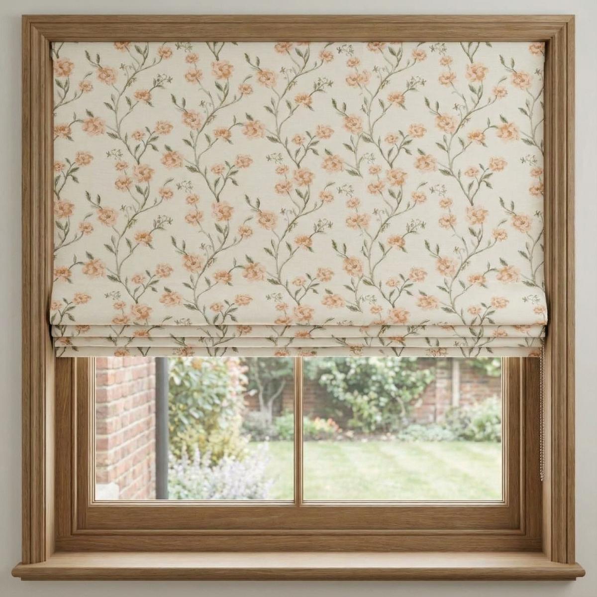 Ashley Made to Measure Roman Blind Coral