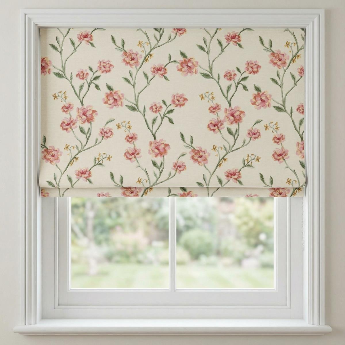 Ashley Made to Measure Roman Blind Pink