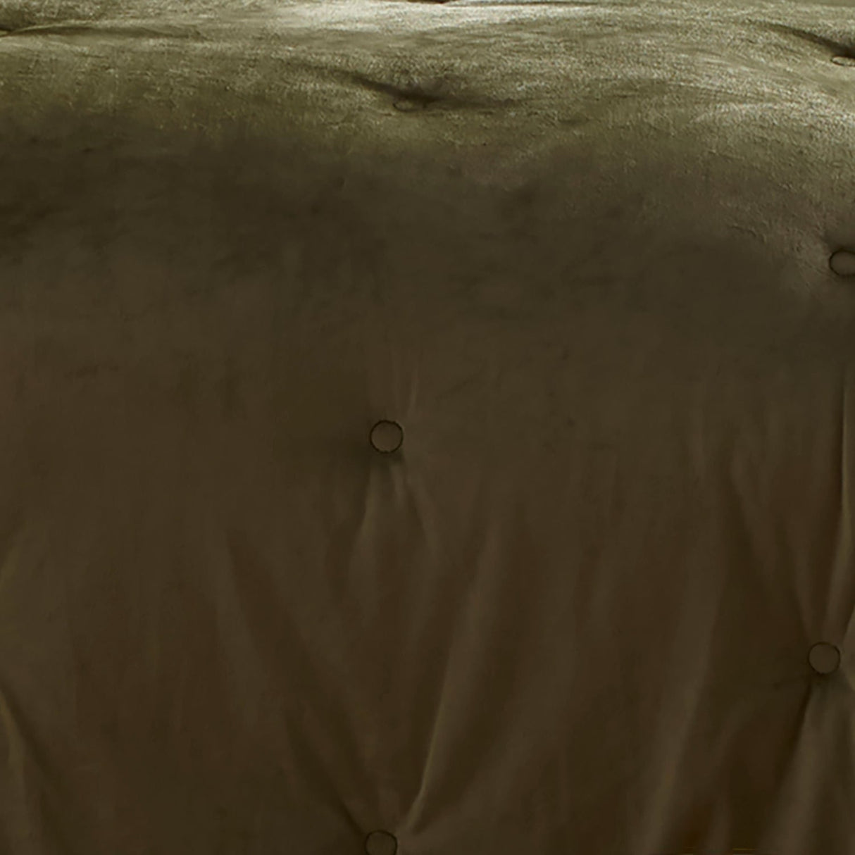 Austell Floral Velvet Teal Bedspread 150cm x 220cm - Austell Bedspread In Olive 150 X 220Cm 3