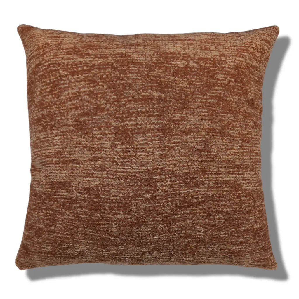 Avon Chenille Cushion Cover and Filled Cushion 18" x 18" (45cm x 45cm) by Sundour 13