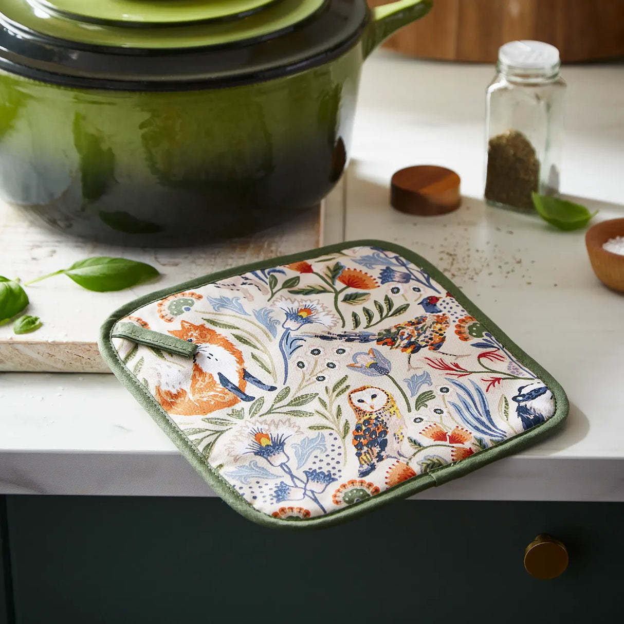 Ulster Weavers Blackthorn Floral Cotton Textiles Pot Mat