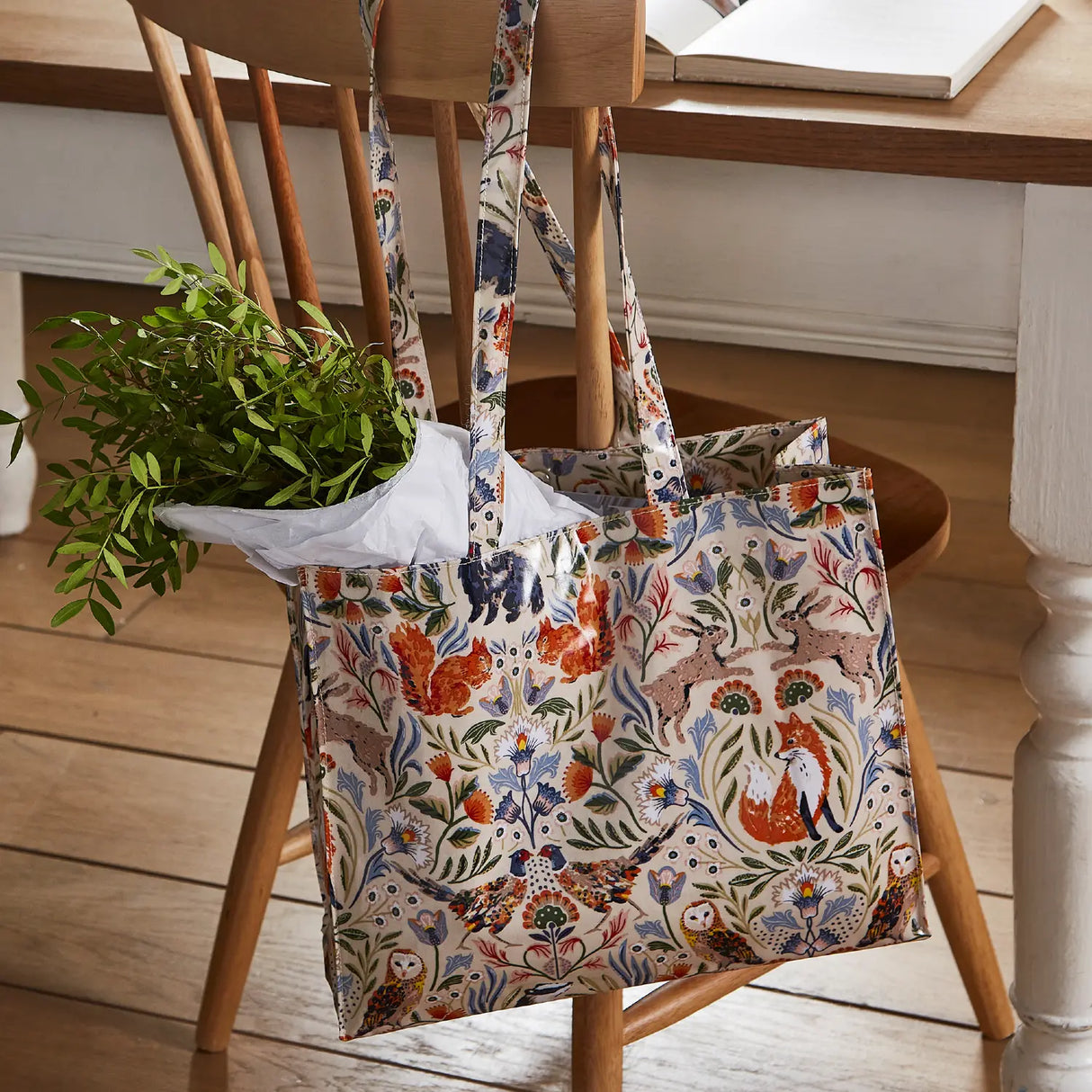 Ulster Weavers Blackthorn Floral Cotton Textiles Shoulder Bag