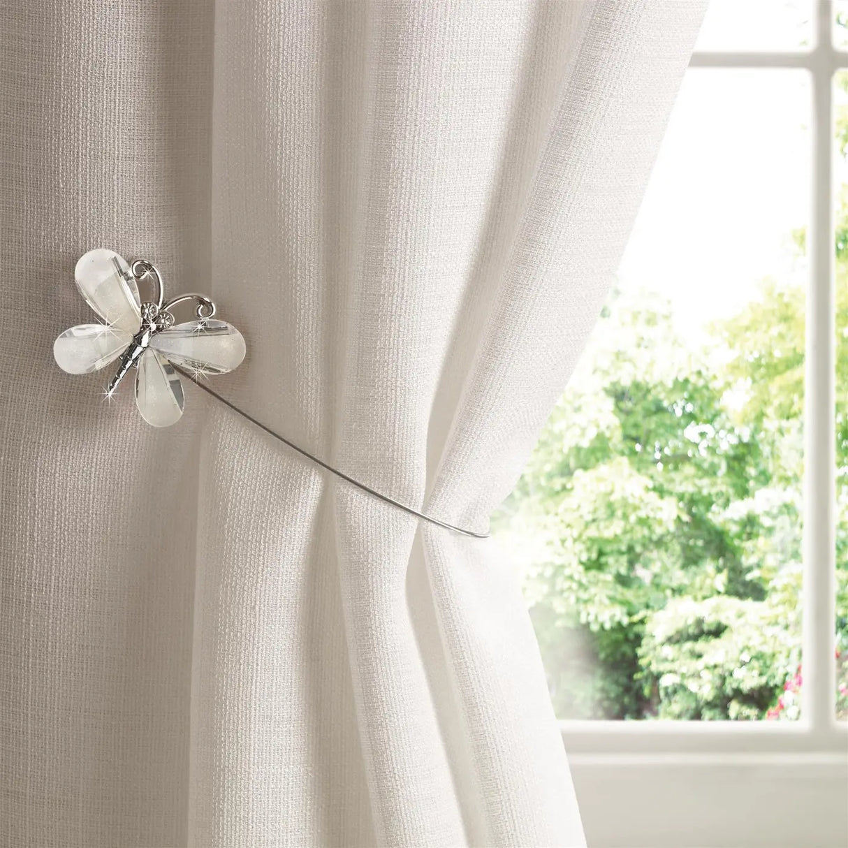 Alan Symonds Butterfly Magnet Curtain Tie Back Pair 2