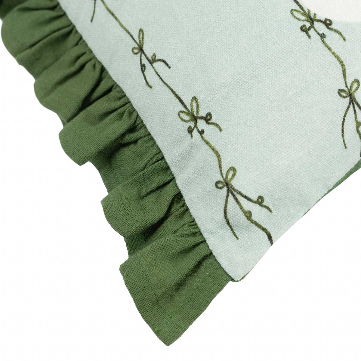 Bonjour Cushion Cover / Filled Cushion 12" x 20" (30cm x 50cm) by furn. 4