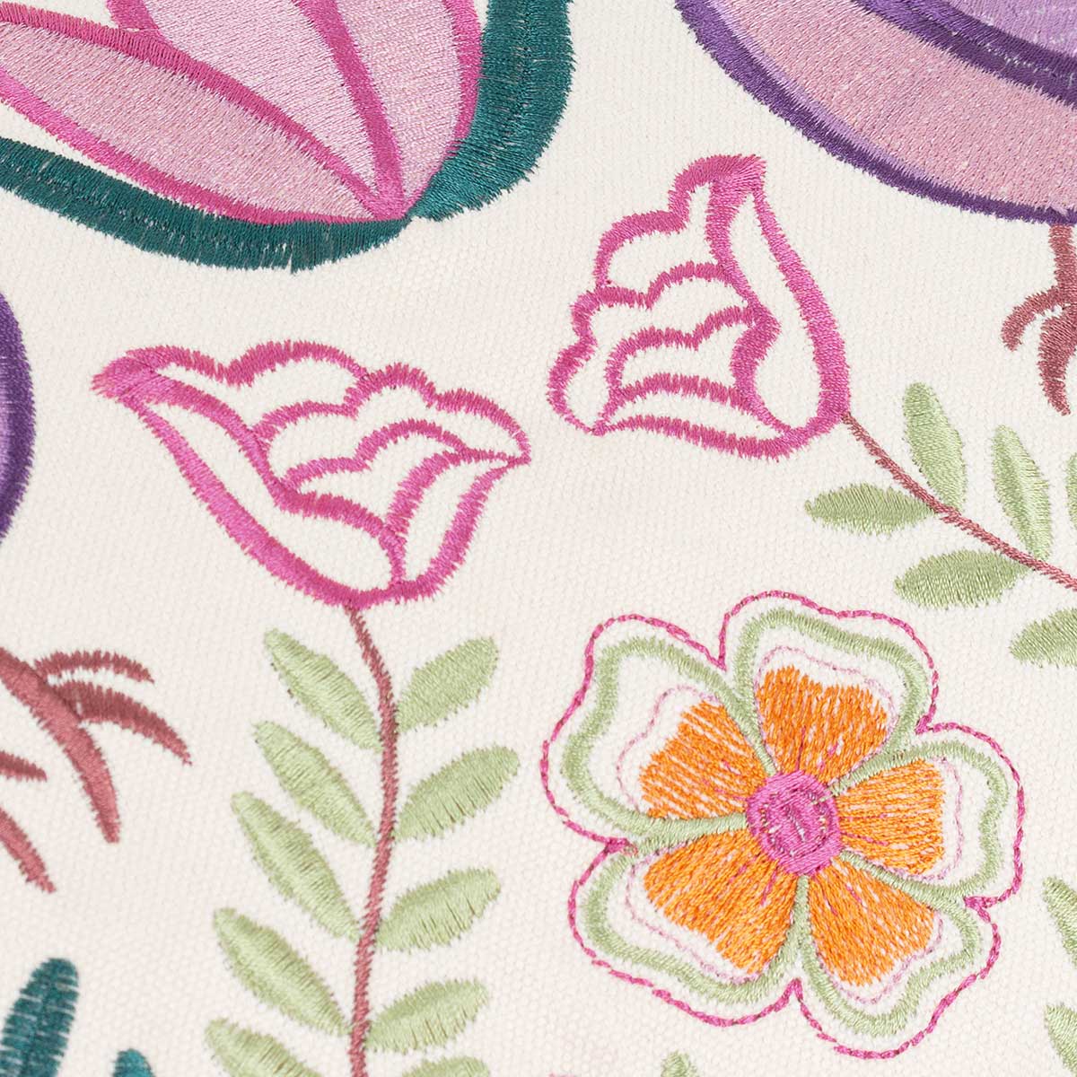 Broderie Cushion Cover / Filled Cushion 12" x 20" (30cm x 50cm) by furn. 4