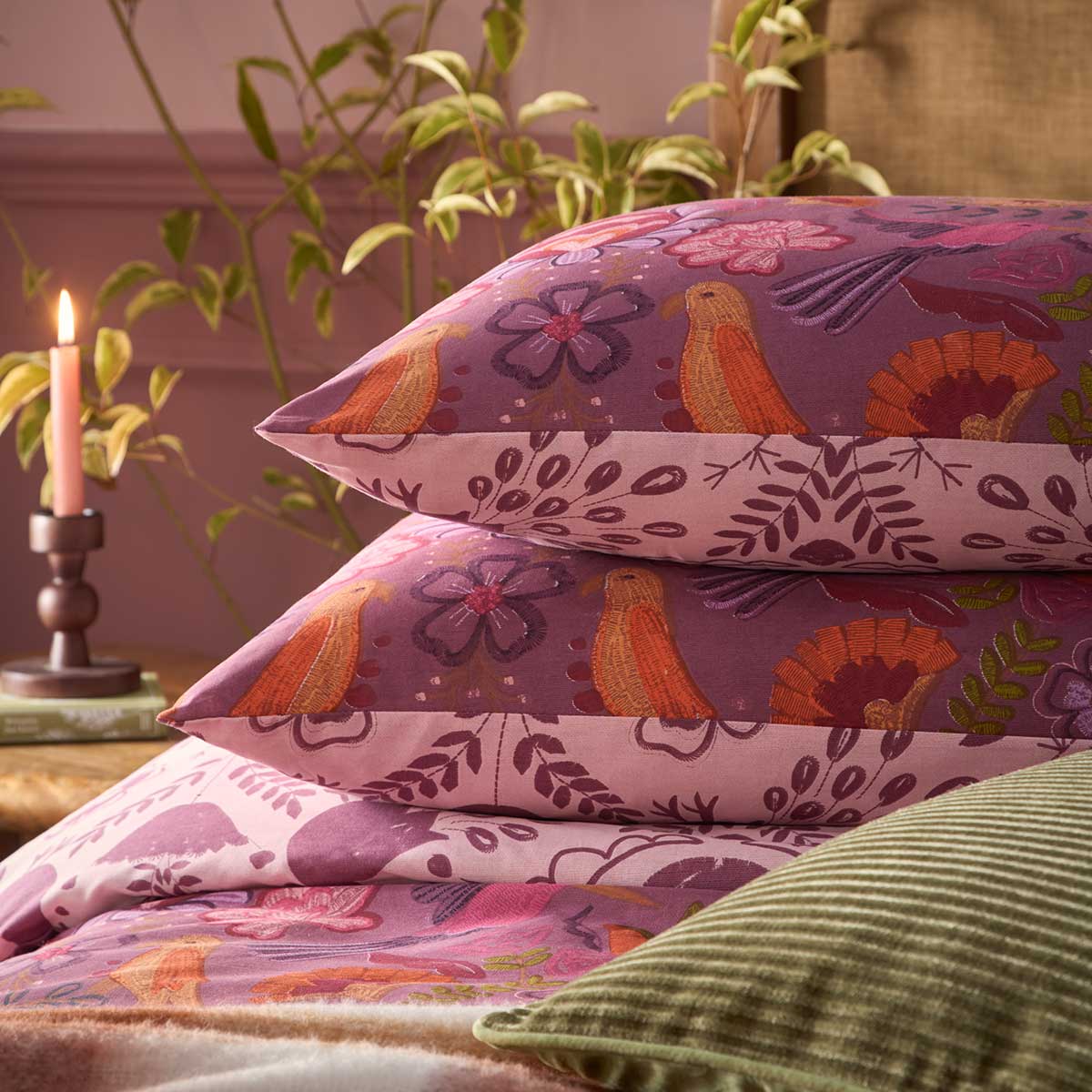 Broderie Duvet Cover Set by furn.