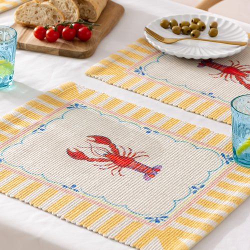 Brunch Stripes Kitchen Table Runner / Placemat by furn.