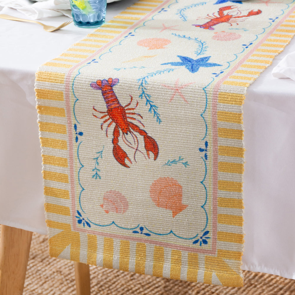Brunch Stripes Kitchen Table Runner / Placemat by furn.