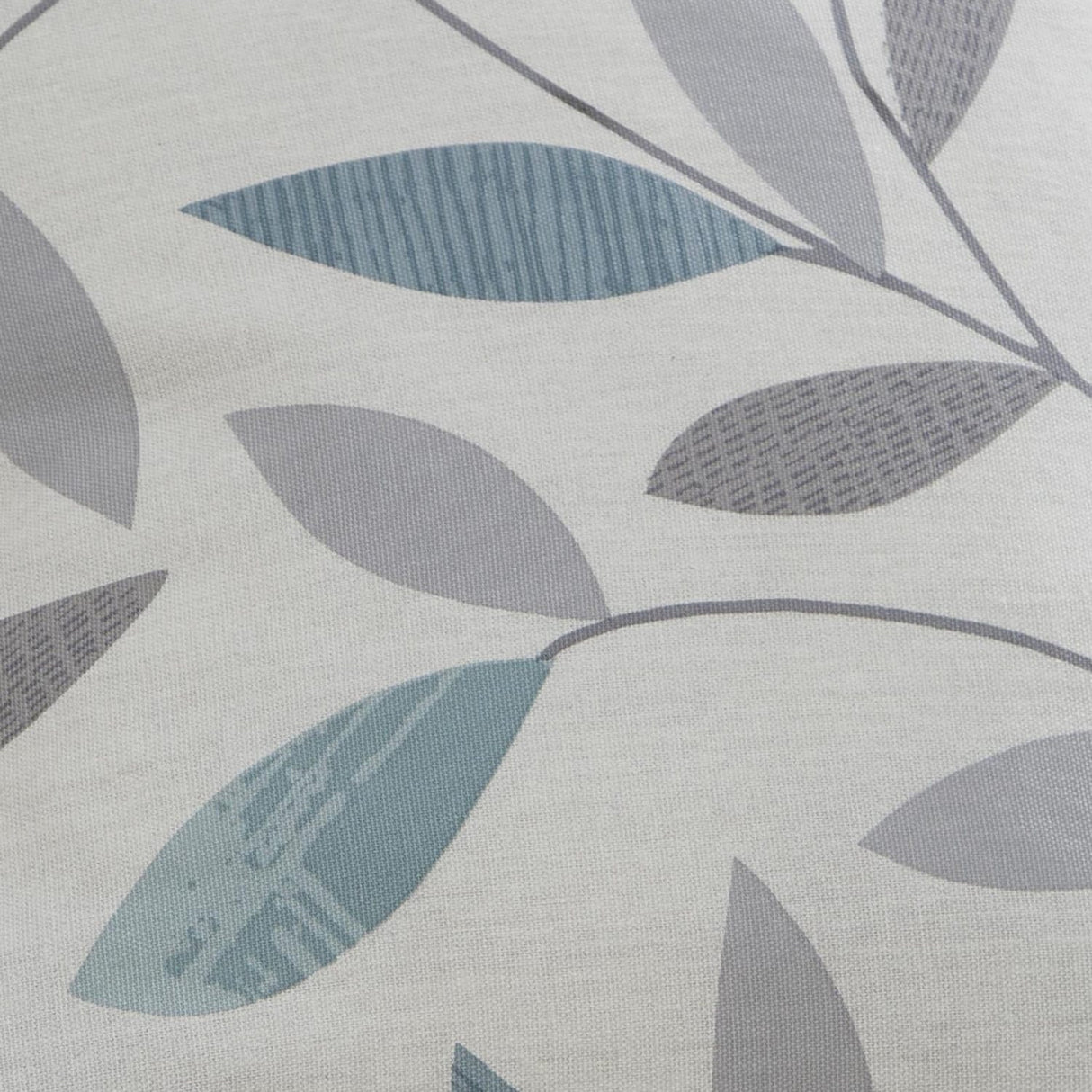 Beechwood Patterned Cushion Cover 43cm x 43cm (17" x 17") - Duck Egg - Beechwood Cushion In Duck Egg 43 X 43Cm 4