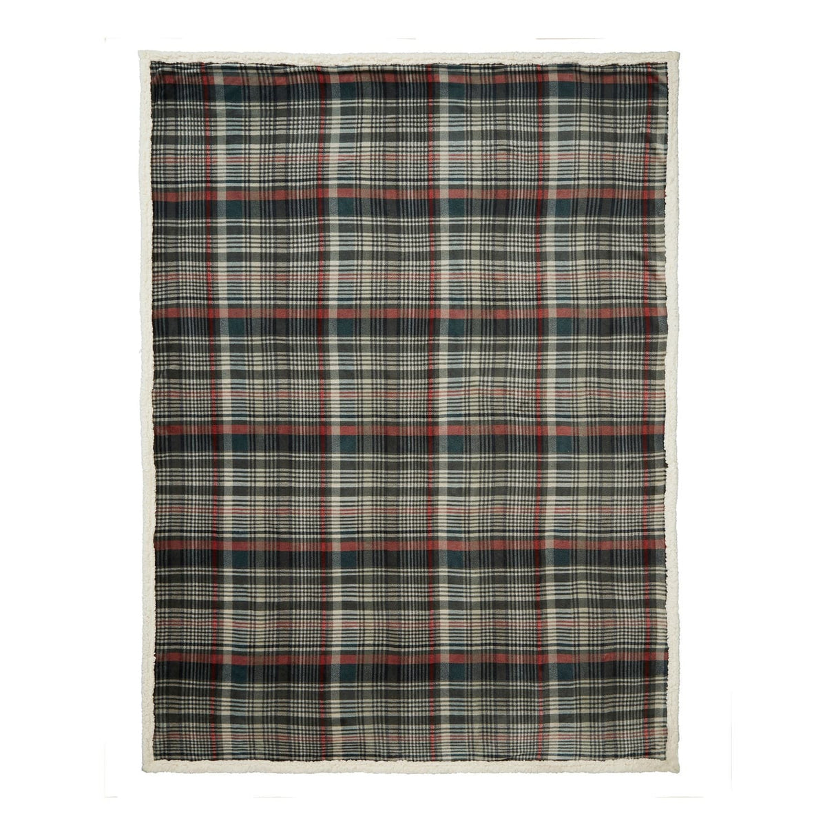 Bennet Check Cosy Woven Throw 150cm x 200cm - Green - Bennet Check Throw In Green 150 X 200Cm 2