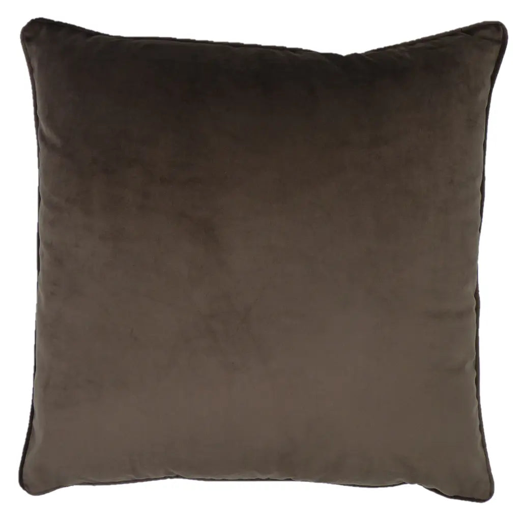 Berkshire Velvet Cushion Cover and Filled Cushion 22" x 22" (55cm x 55cm) by Sundour 12