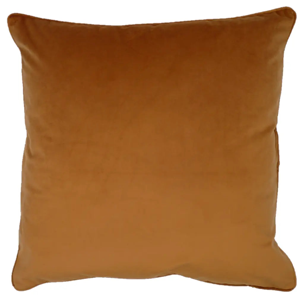 Berkshire Velvet Cushion Cover and Filled Cushion 22" x 22" (55cm x 55cm) by Sundour 15