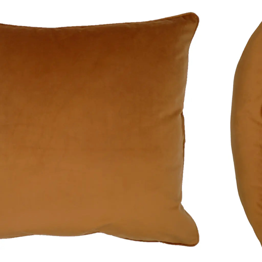 Berkshire Velvet Cushion Cover and Filled Cushion 22" x 22" (55cm x 55cm) by Sundour 16