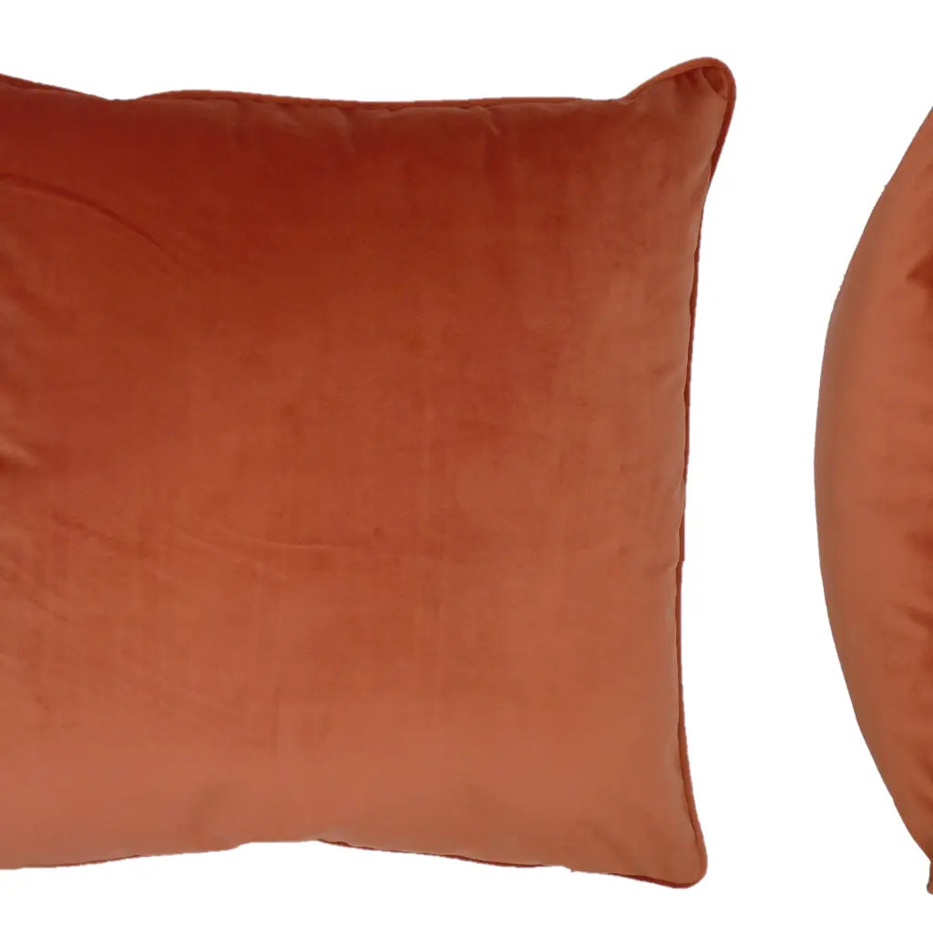 Berkshire Velvet Cushion Cover and Filled Cushion 22" x 22" (55cm x 55cm) by Sundour 19