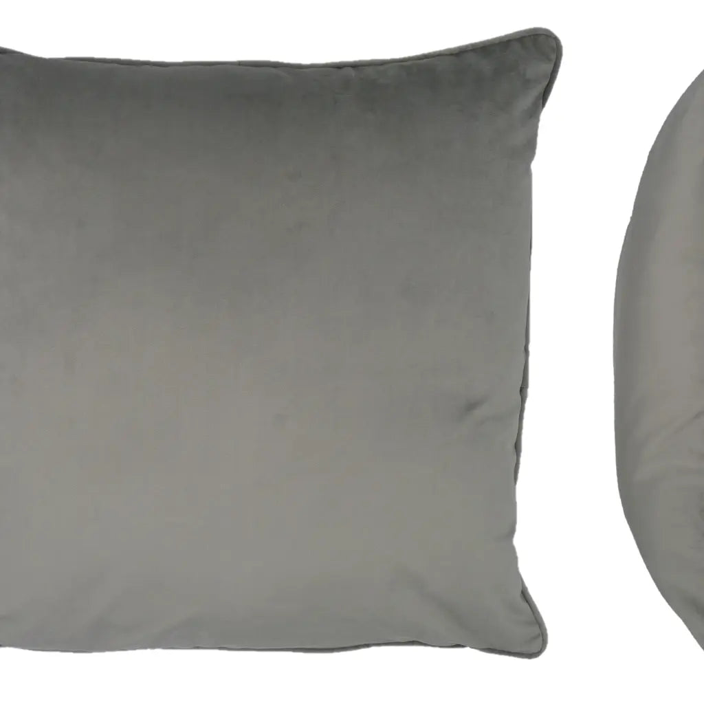 Berkshire Velvet Cushion Cover and Filled Cushion 22" x 22" (55cm x 55cm) by Sundour 22