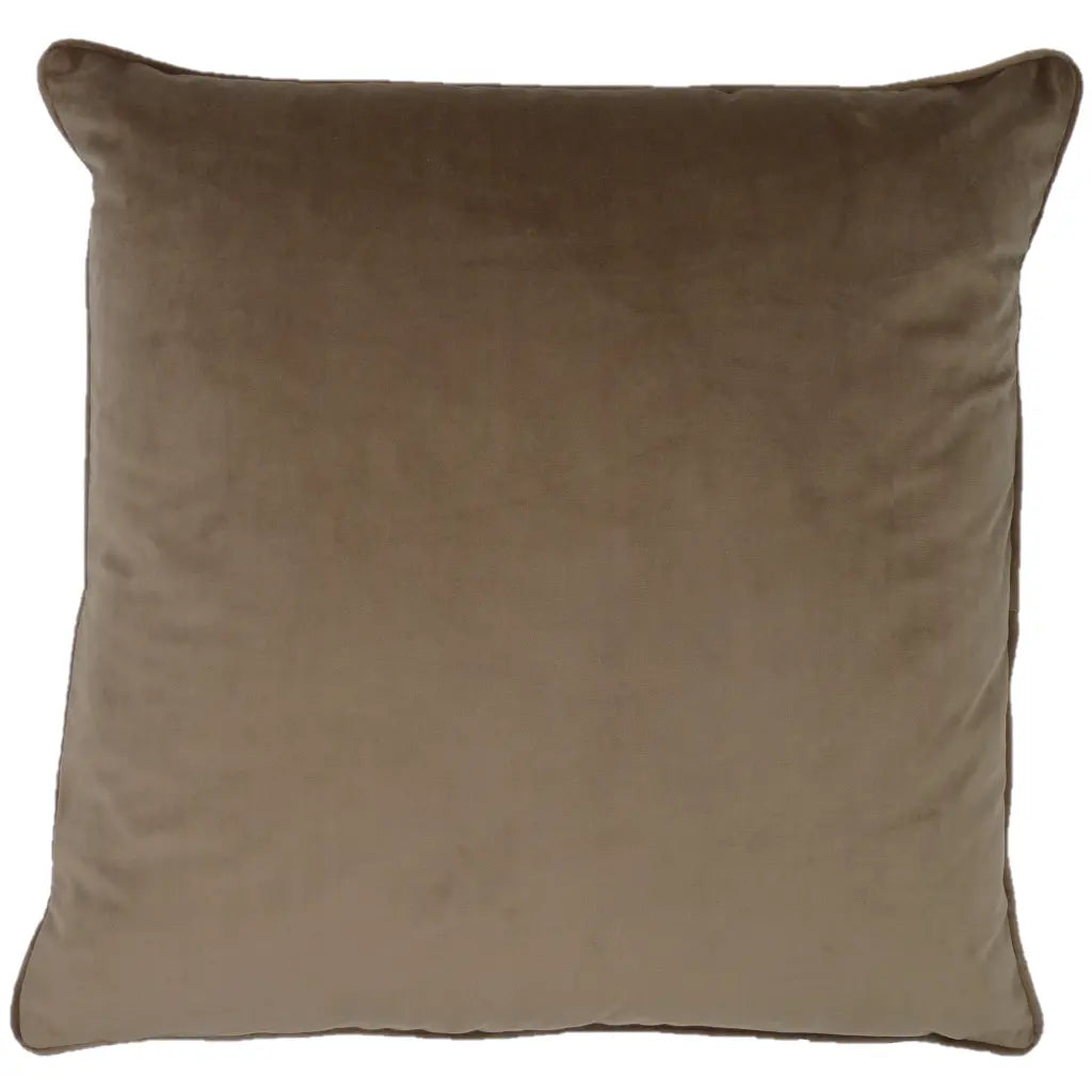 Berkshire Velvet Cushion Cover and Filled Cushion 22" x 22" (55cm x 55cm) by Sundour 24