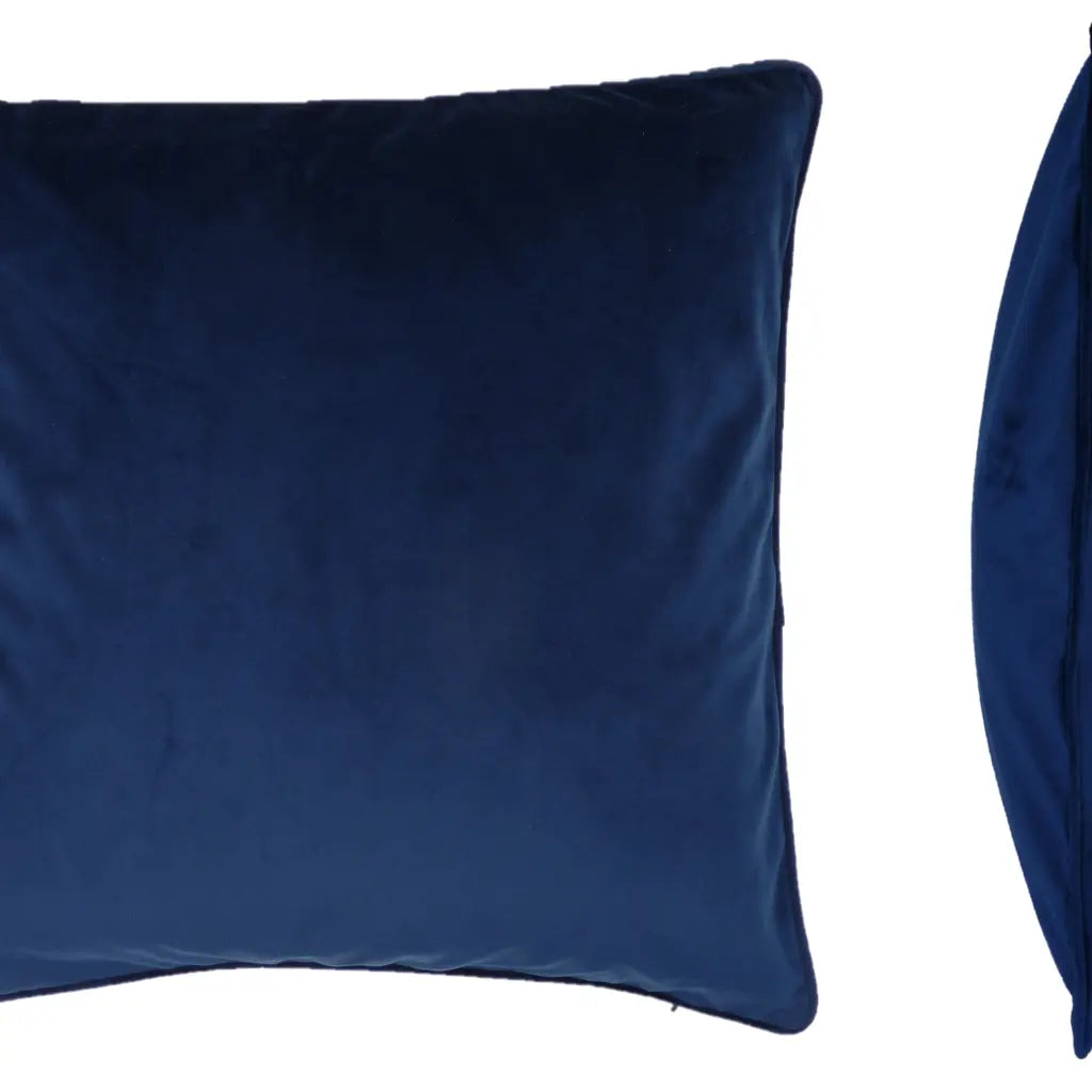 Berkshire Velvet Cushion Cover and Filled Cushion 22" x 22" (55cm x 55cm) by Sundour 28