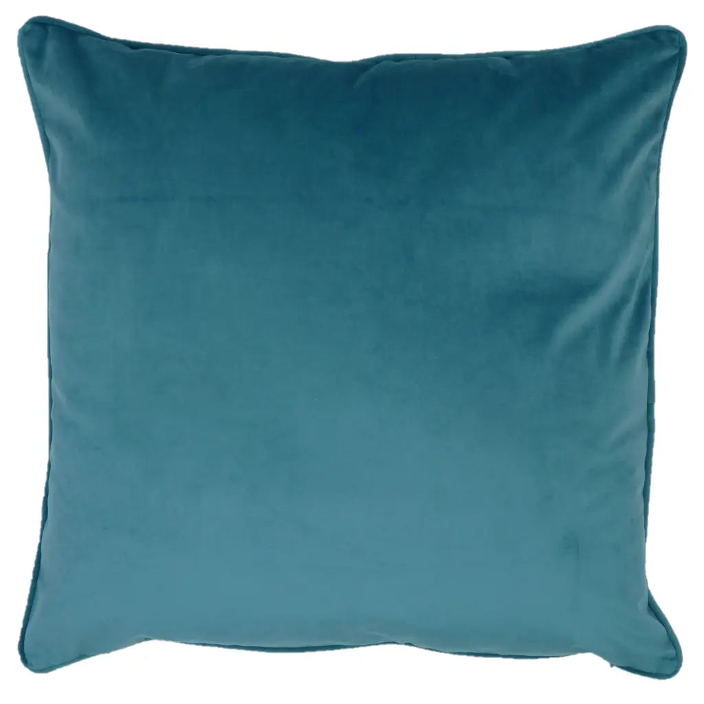 Berkshire Velvet Cushion Cover and Filled Cushion 22" x 22" (55cm x 55cm) by Sundour 30