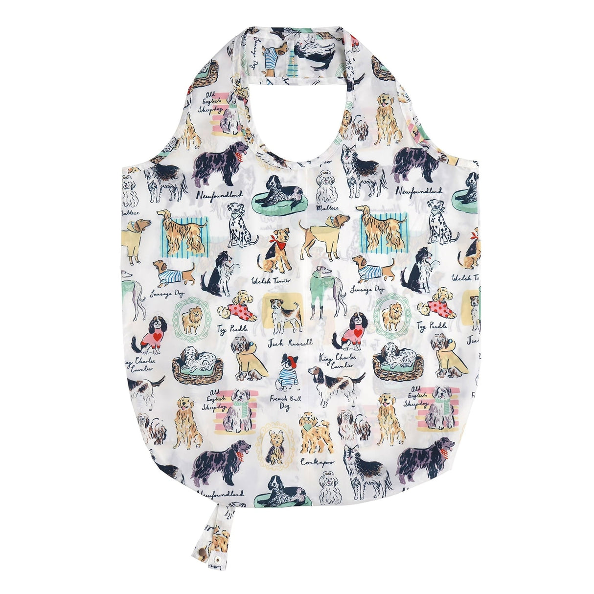 Ulster Weavers Best In Show Dog Print Packable Shopping Bag
