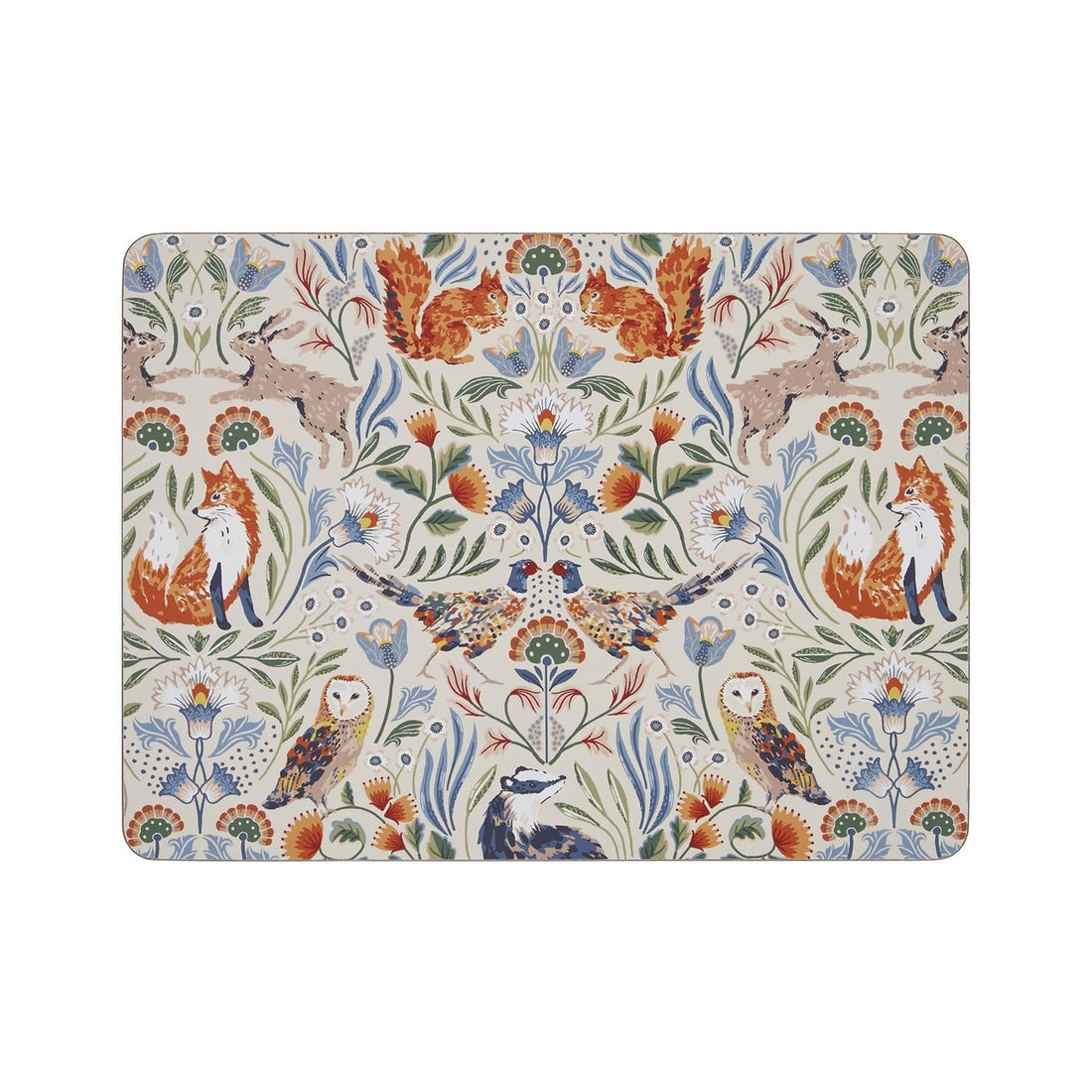 Ulster Weavers Blackthorn Floral Textiles Cotton Placemat 4 Pack