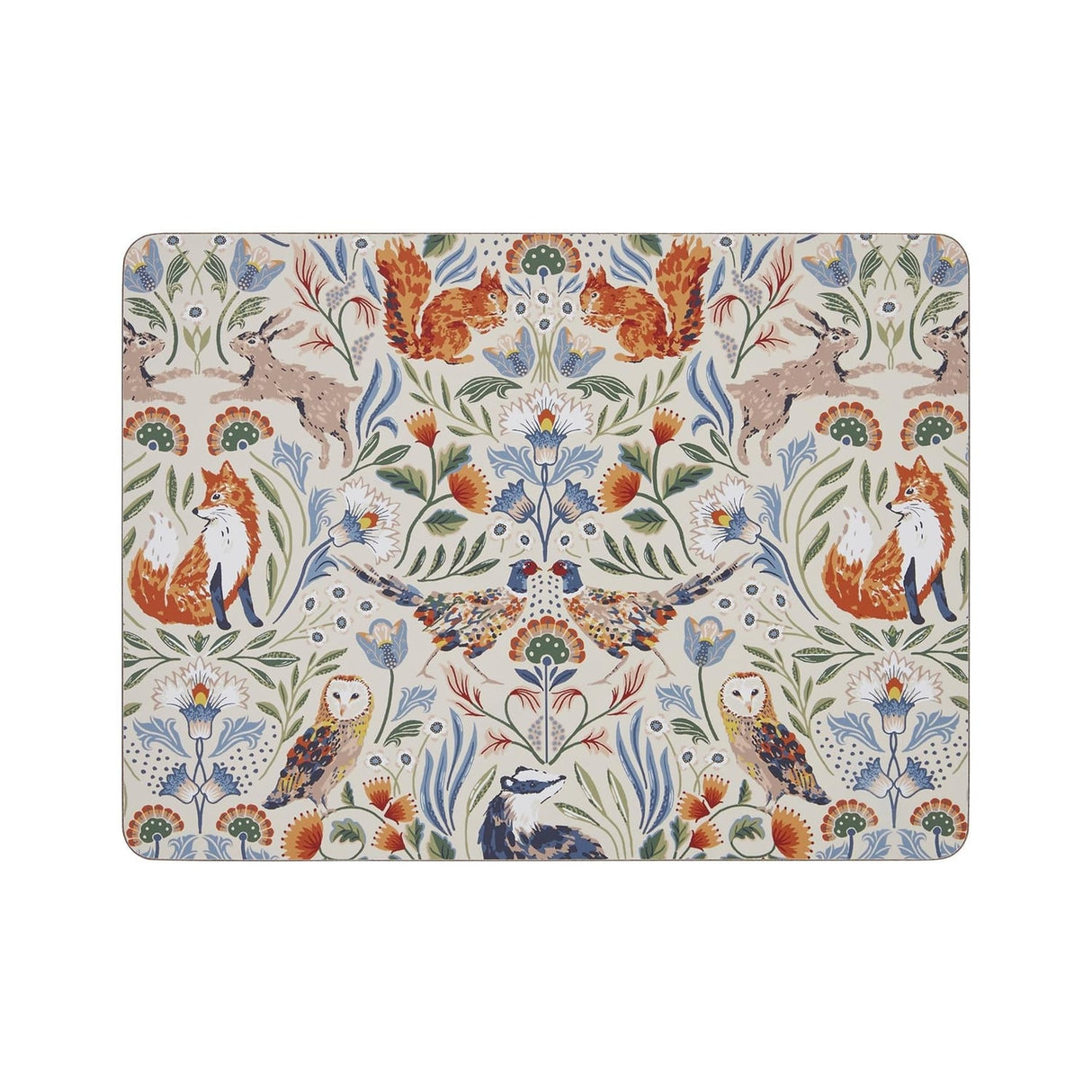 Ulster Weavers Blackthorn Floral Cotton Textiles Placemat 4 Pack