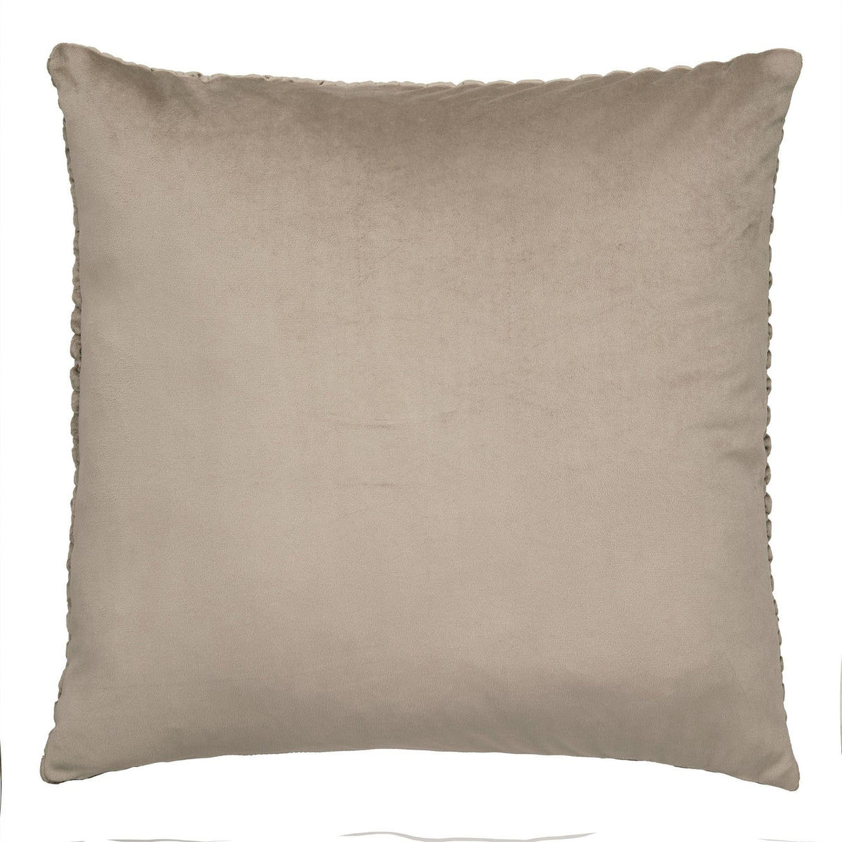 Bobble Textured Filled Cushion / Cover 55 x 55cm 22" x 22" - Natural - Bobble Cushion In Natural 55 X 55Cm 3