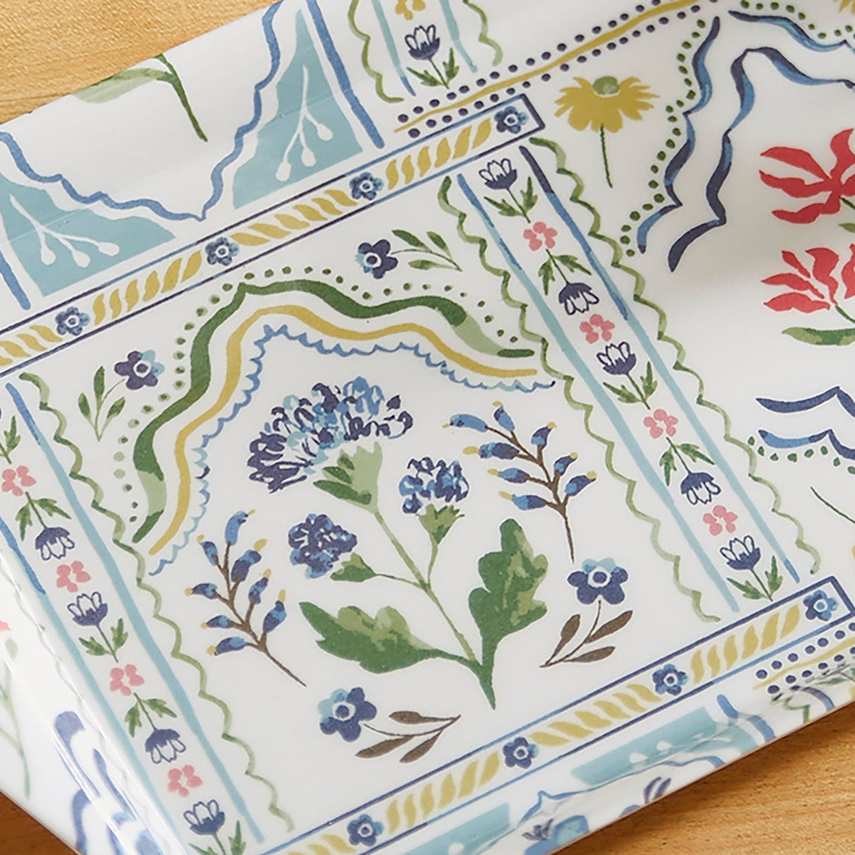 Ulster Weavers Boho Floral Small Tray - Boho Floral Small Serving Tray In Multicolour 3