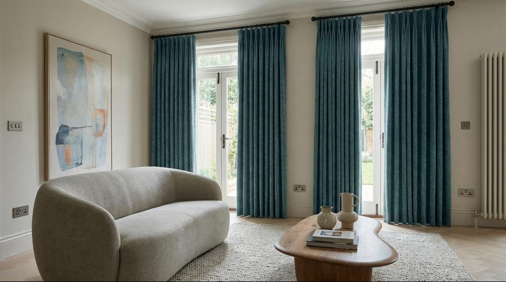 Braga Made to Measure Curtains Aqua 3