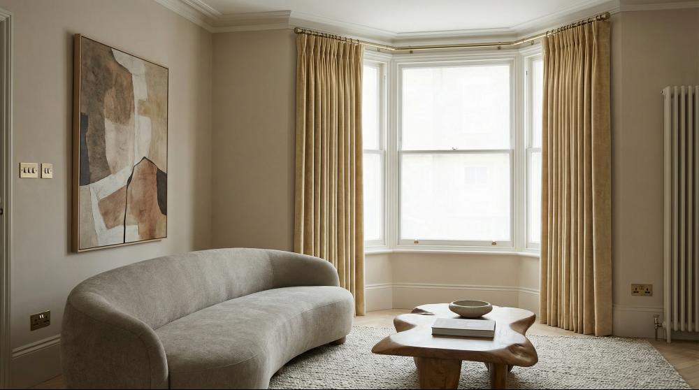 Braga Made to Measure Curtains Oatmeal 3