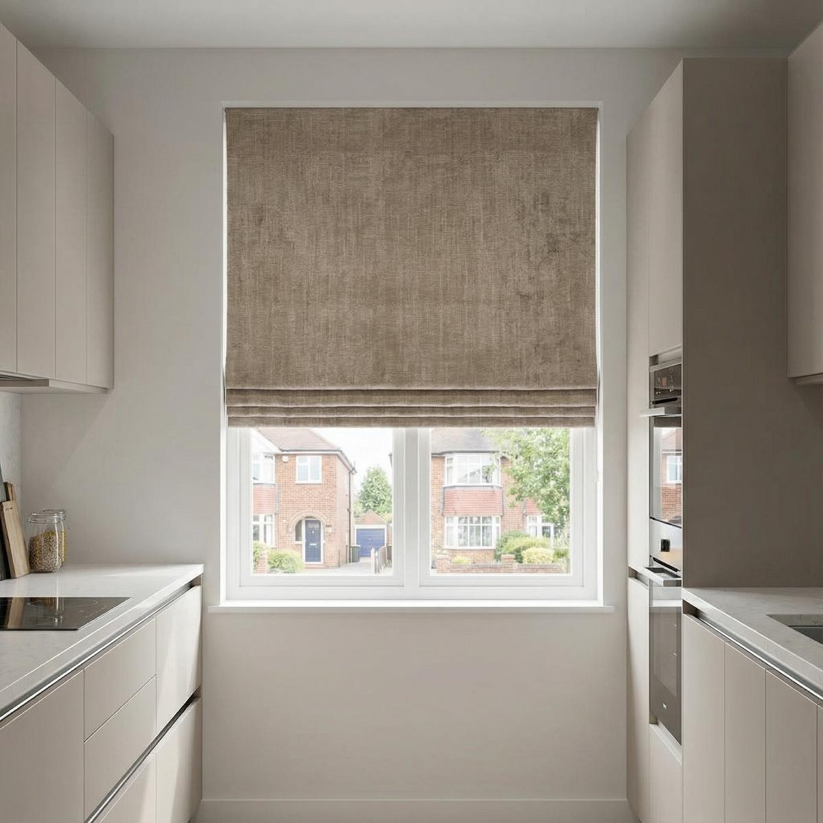 Braga Made to Measure Roman Blind Bamboo
