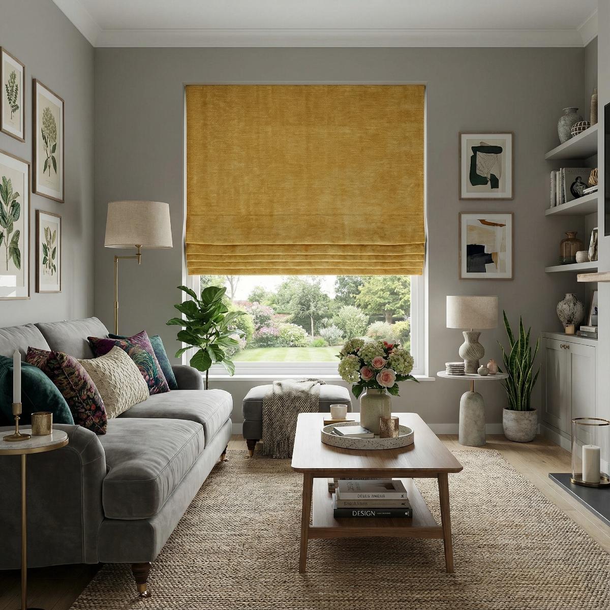 Braga Made to Measure Roman Blind Sandstorm