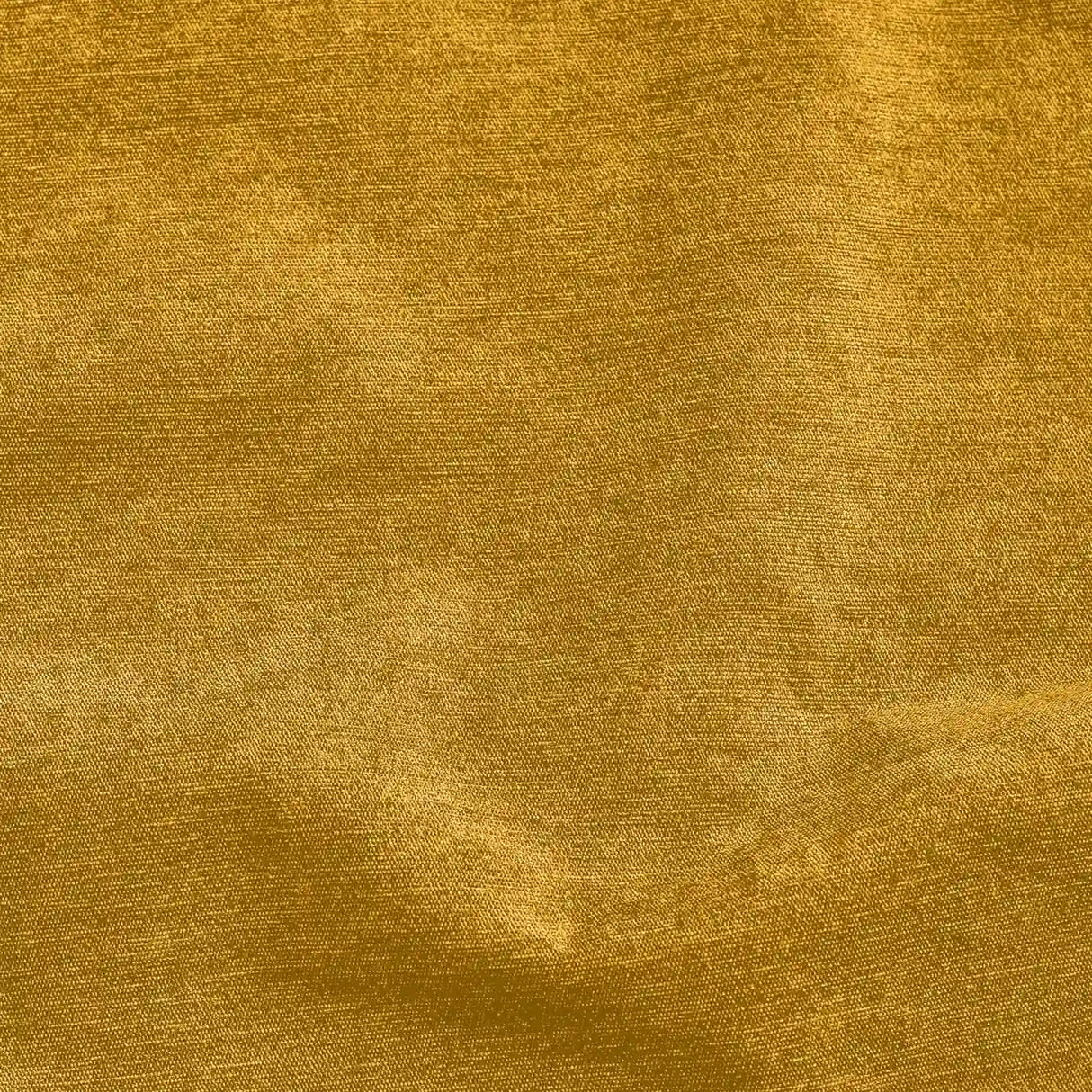 Alan Symonds Chenille Blackout Eyelet Ring Top Curtains in Ochre - Image 4