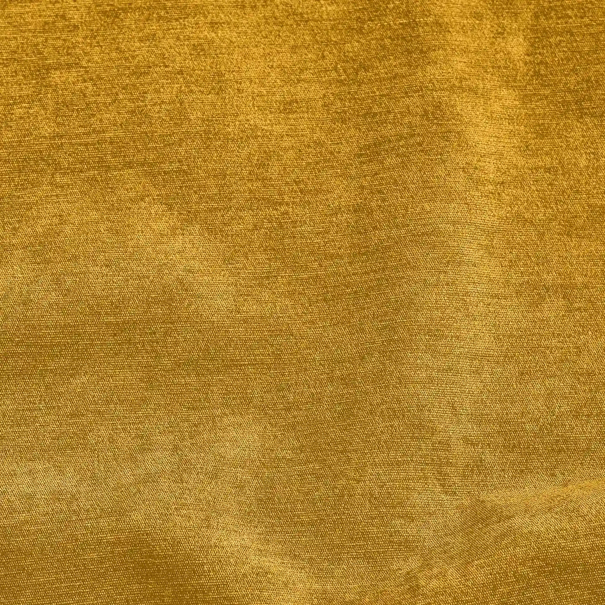 Alan Symonds Chenille Blackout Eyelet Ring Top Curtains in Ochre - Image 6